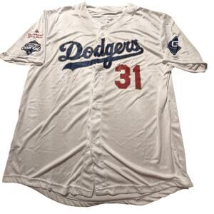 Dodgers Glasnow 31 Jersey XL White Limited Edition Stadium Exclusive MLB Shirt